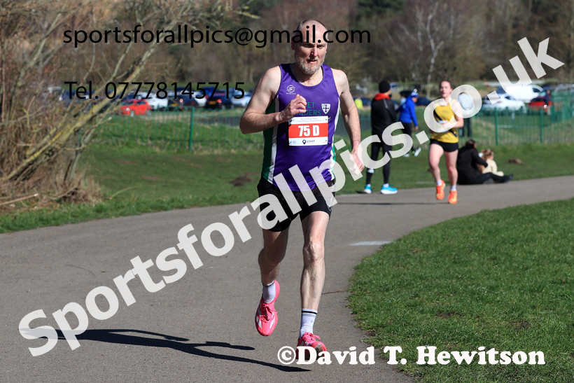 Masters Men Over-50s, 2026 NECAA Royal Signals Road Relays, Hetton Lyons Country Park, Hetton le Hole. Photo: David T. Hewitson/Sports for All Pics